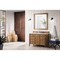 James Martin Vanities Brittany 48in Single Vanity, Saddle Brown w/ 3 CM White Zeus Quartz Top 650-V48-SBR-3WZ - alternate 4